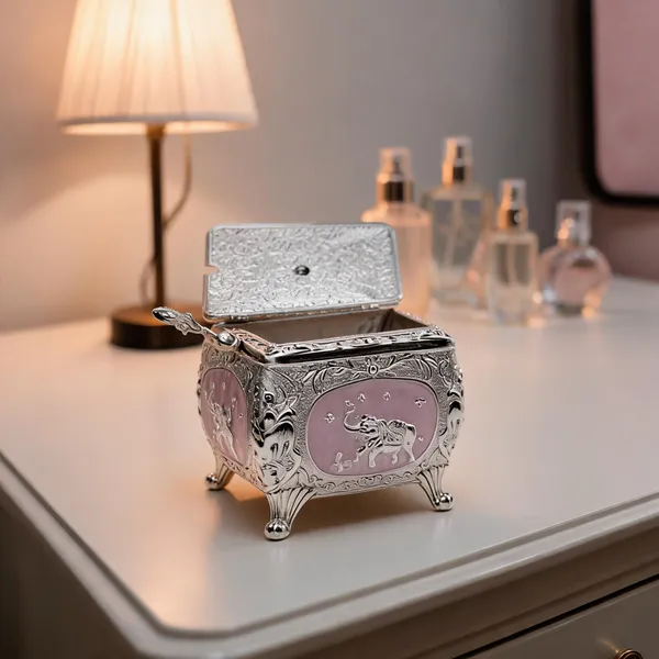 Metal_Ornate_Floral_Pattern_Decorative_Storage_Box