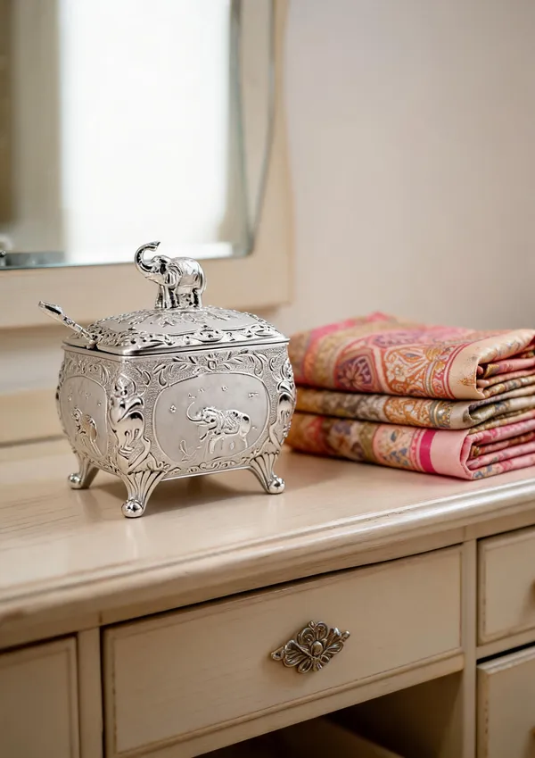 Metal_Traditional_Floral_Embossed_Storage_Box