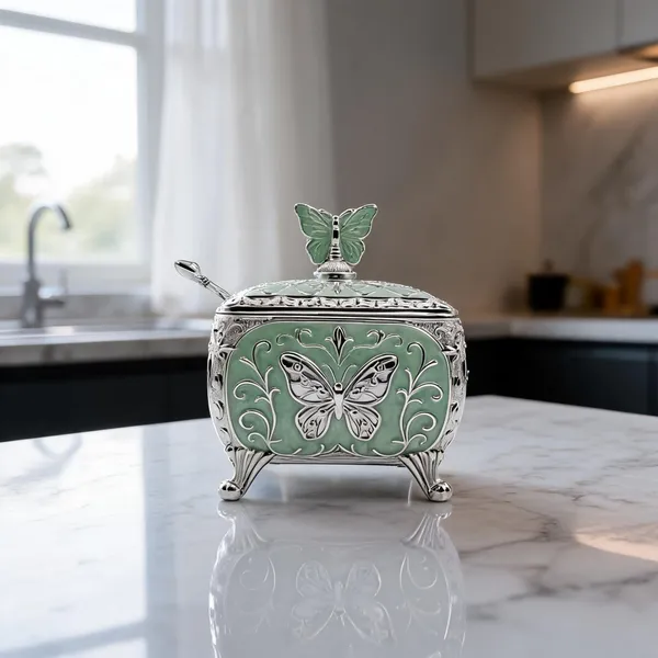 Metal_Ornate_Butterfly_Pattern_Lidded_Storage_Container