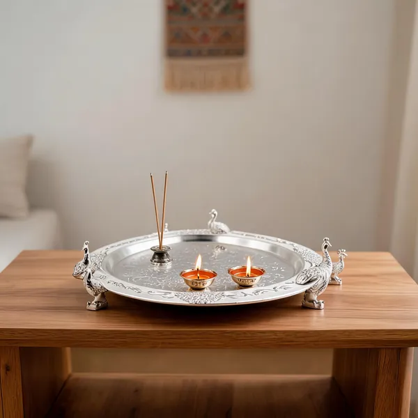 Metal_Ornate_Peacock_Pattern_Decorative_Tray
