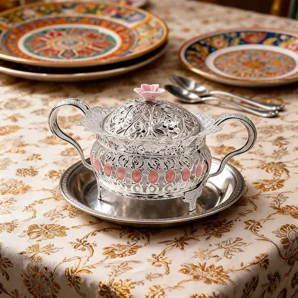 Metal_Traditional_Ornate_Covered_Serving_Bowl