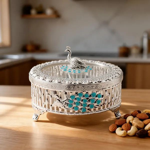 Metal_Ornate_Floral_Pattern_Dry_Fruit_Box