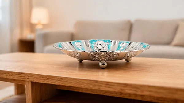 Metal_Traditional_Floral_Footed_Decorative_Bowl