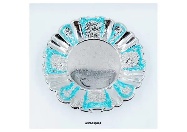 Metal_Traditional_Floral_Footed_Decorative_Bowl