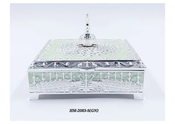 Metal_Decorative_Peacock_Motif_Storage_Box