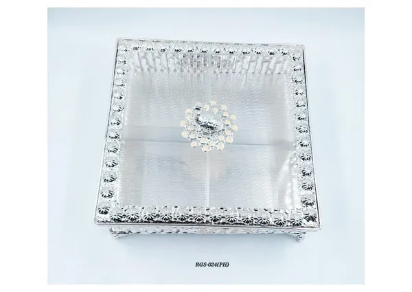 Metal_Ornate_Peacock_Design_Dry_Fruit_Box