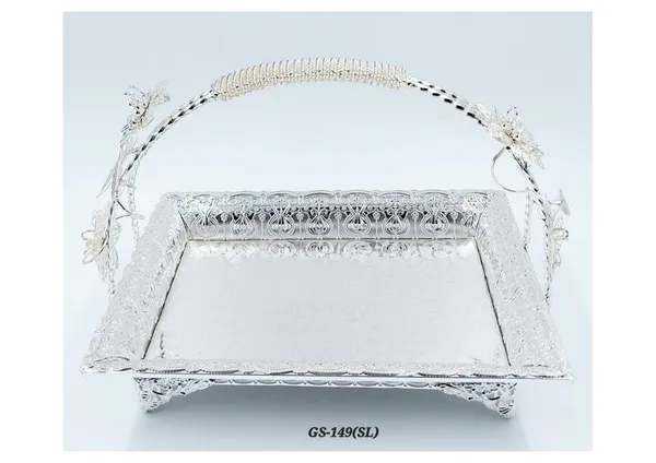 Metal_Festive_Ornate_Silver_Swing_Cradle