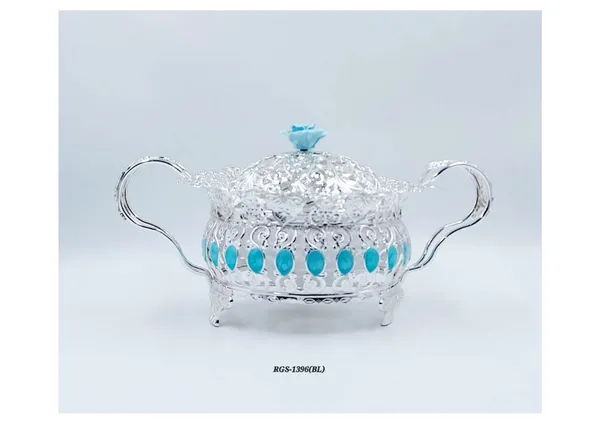 Metal_Decorative_Blue_Accent_Covered_Serving_Bowl