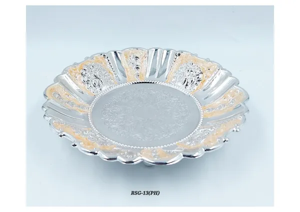 Metal_Traditional_Floral_Embossed_Fruit_Bowl