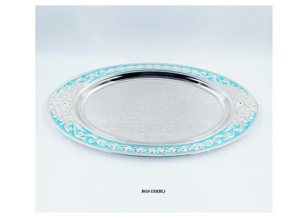 Metal_Decorative_Oval_Pattern_Serving_Tray_Silver