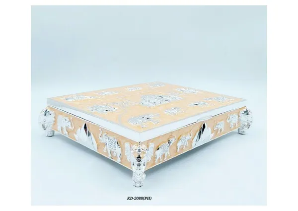 Wood_Traditional_Elephant_Motif_Pooja_Chowki