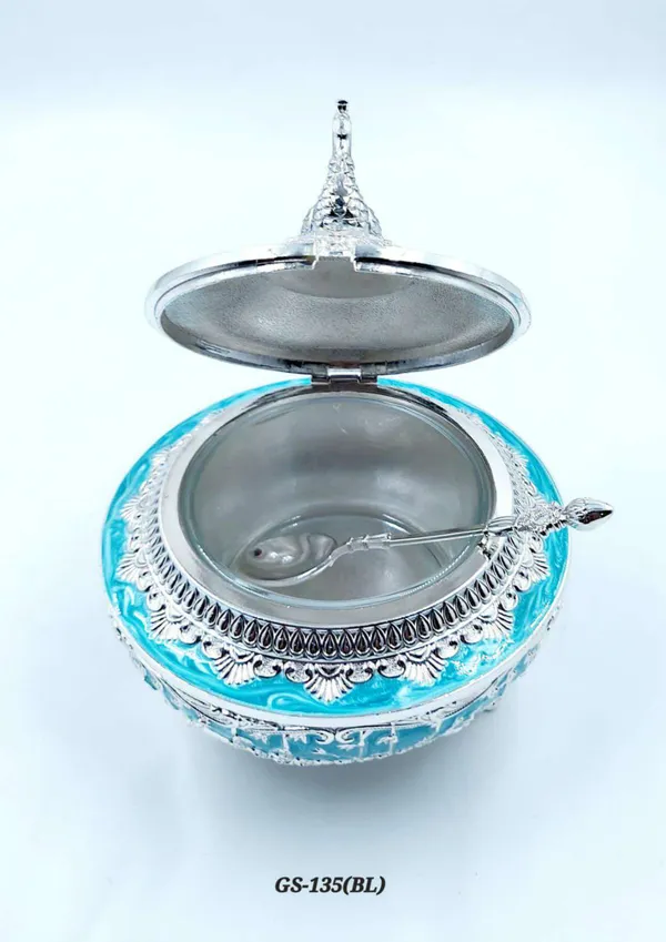 Metal_Traditional_Peacock_Design_Covered_Serving_Bowl