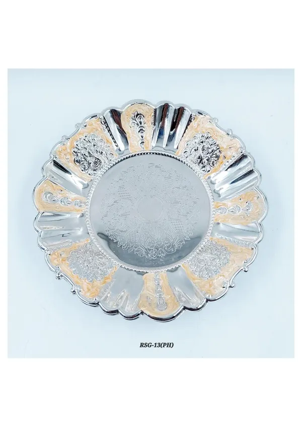 Metal_Traditional_Floral_Embossed_Fruit_Bowl