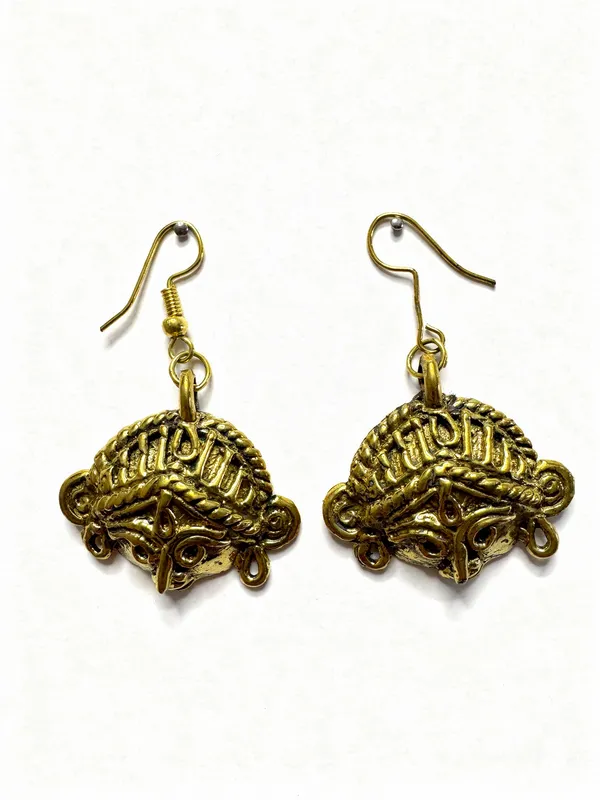 Dokra_Durga_Earrings