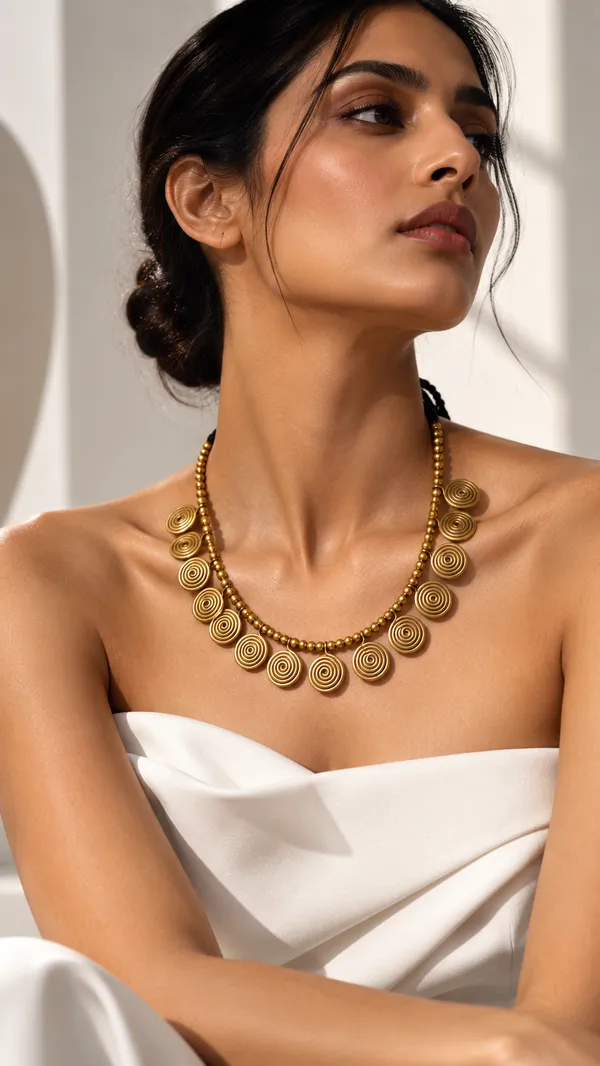 Spiral'_Dokra_Necklace