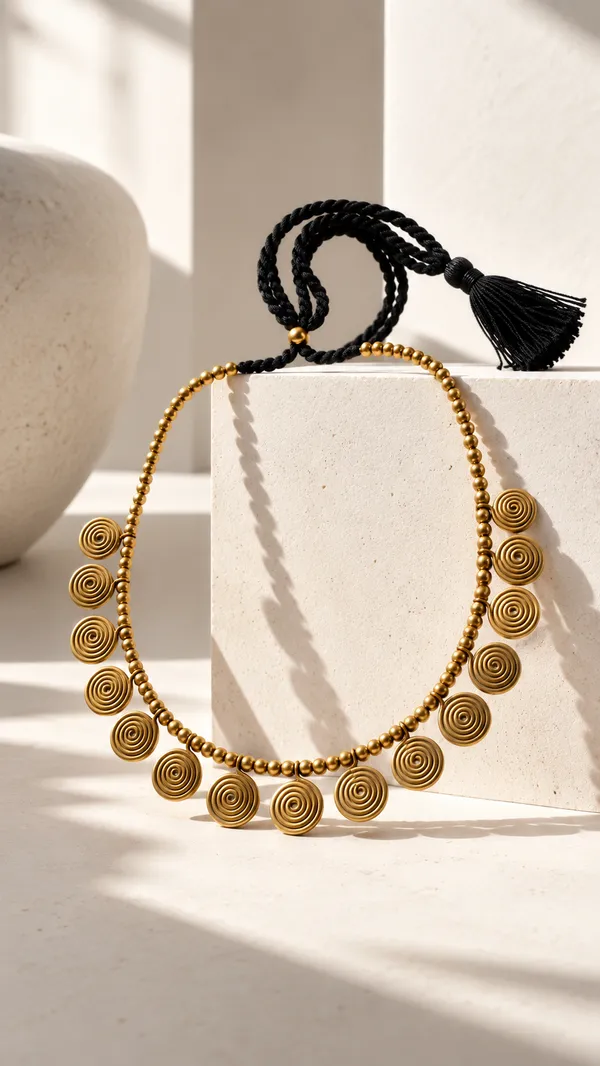 Spiral'_Dokra_Necklace
