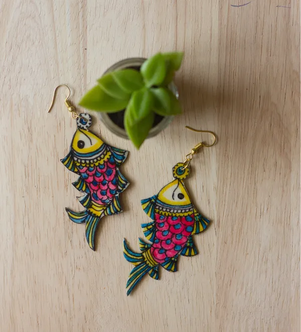 Fishes_Leather_Puppet_Ear_Rings