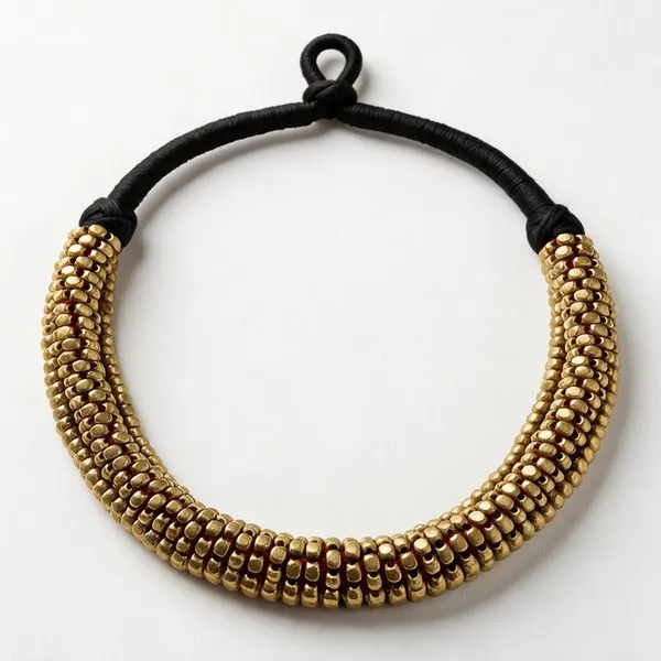 Metallic_Brass_Dokra_Arohi_Choker_Necklace_For_Women