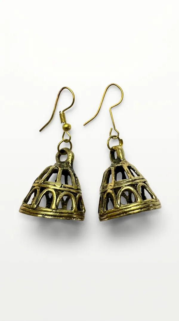 Dokra_Jhumka_Earrngs