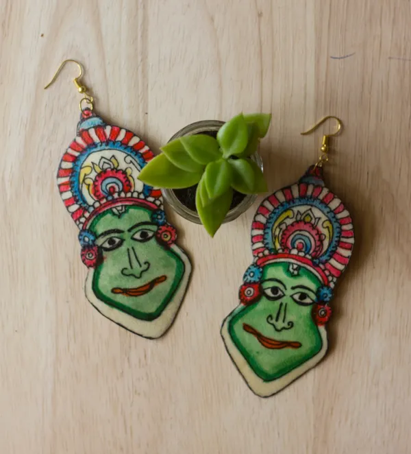Kathakali__Leather_Puppet_Ear_Rings