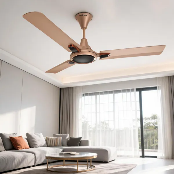 Goldmedal_Senora_1200Mm_Bee_Certified_Star_Rated_Decorative_Ceiling_Fan_Anti_Dust_High_Air_Delivery_High_Rpm_2_Years_Warranty_Midas_Gold
