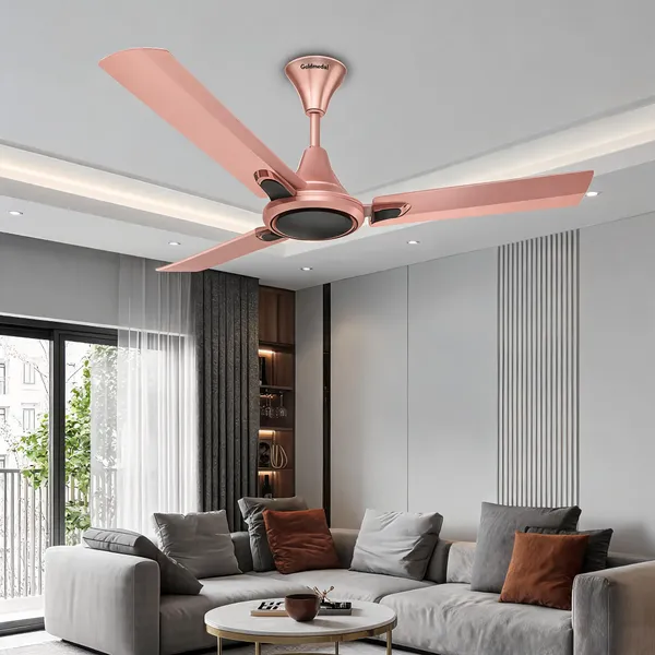 Goldmedal_Senora_1200Mm_Bee_Certified_Star_Rated_Decorative_Ceiling_Fan_Anti_Dust_High_Air_Delivery_High_Rpm_2_Years_Warranty_Rose_Gold