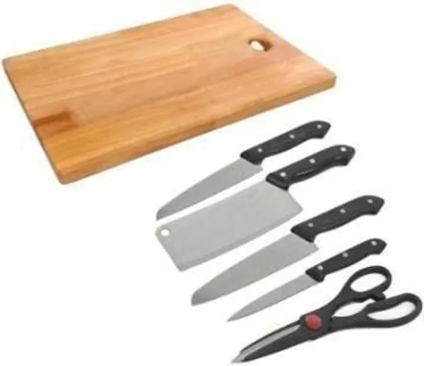 Wooden_Kitchen_Knife_Set_With_Chopping_Board