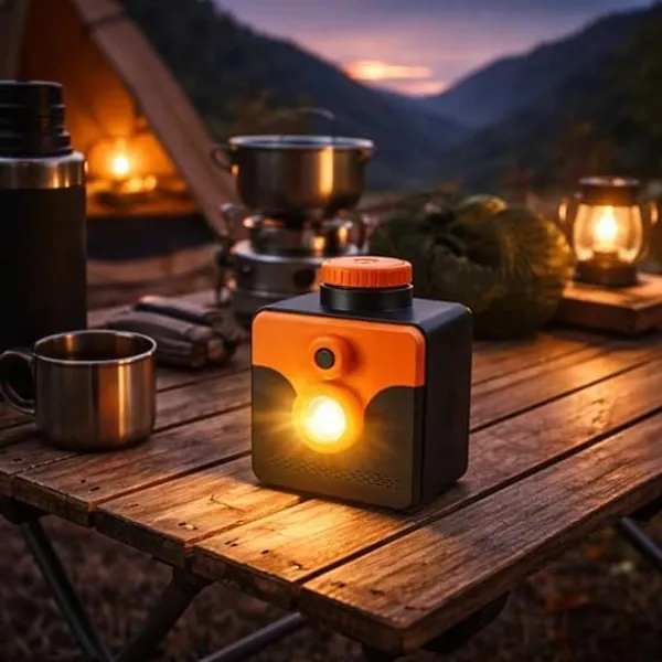 Black_And_Orange_Portable_Camping_Lantern