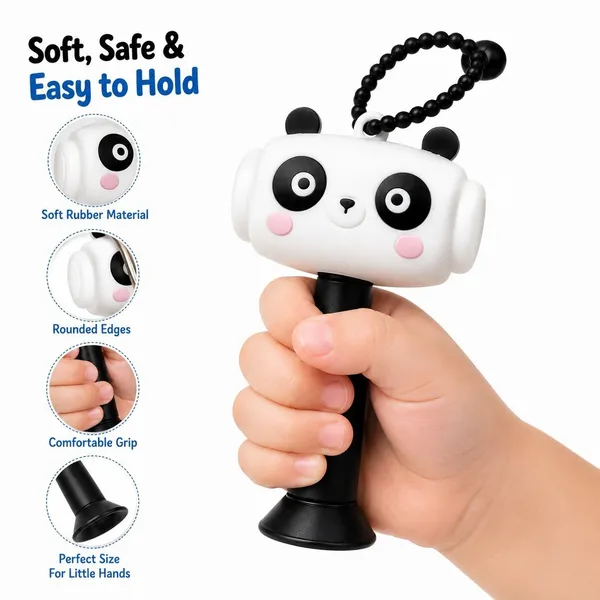 White_Soft_Rubber_Panda_Handheld_Toy_for_Children
