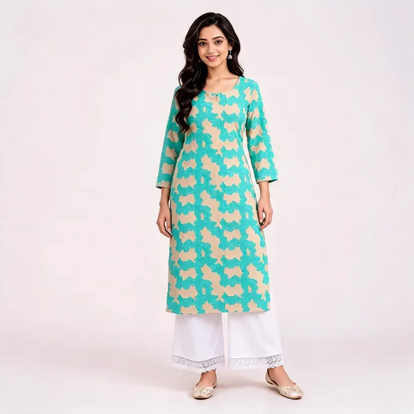 Multicolor_Cotton_Printed_Straight_Kurta_Combo_For_Women