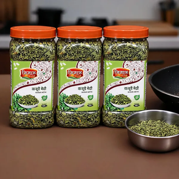 Jijau_Masale_Kasuri_Methi_Dried_Fenugreek_Leaves_Pack_Of_3