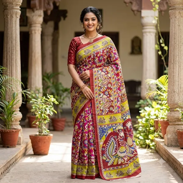 Multicolor_Printed_Saree_For_Women