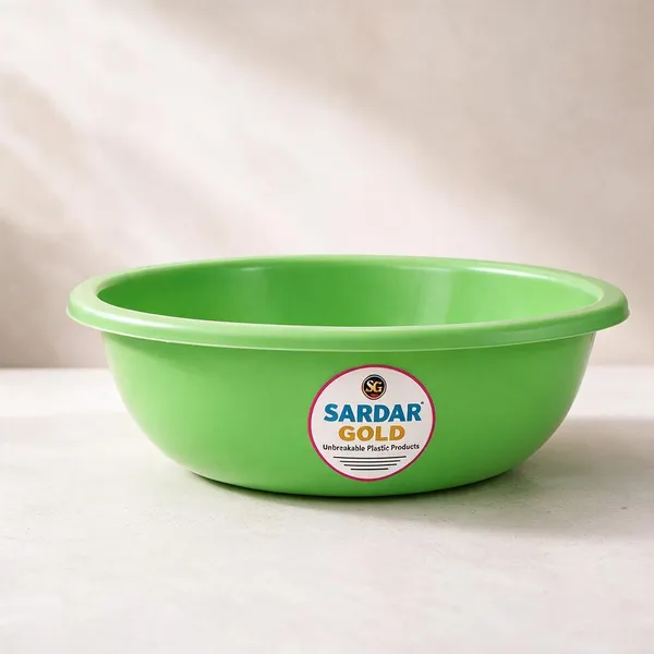 Green_Plastic_Utility_Tub_For_Household_Use
