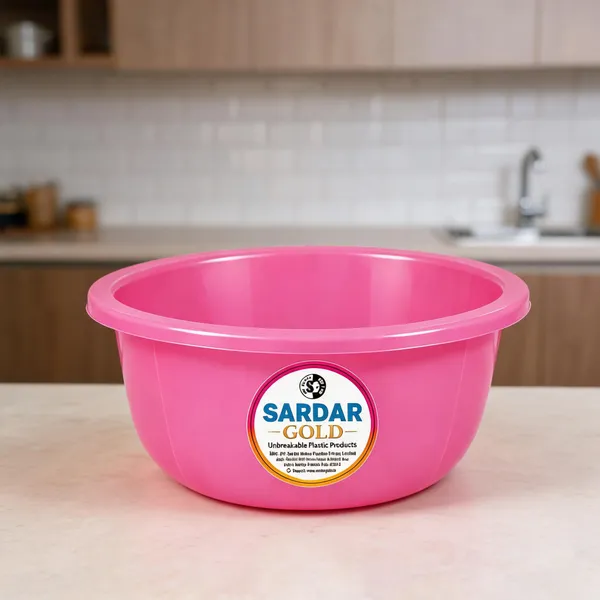 Pink_Plastic_Household_Tub_For_Household_Use