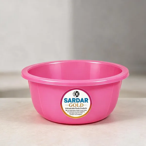 Pink_Plastic_Household_Tub_For_Household_Use
