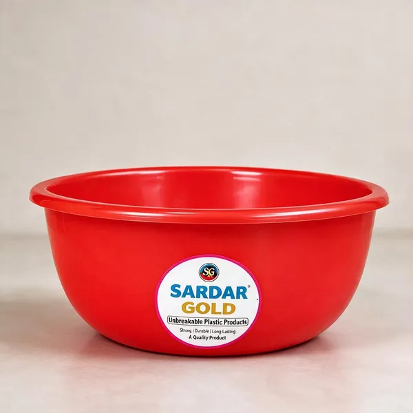 Red_Plastic_Utility_Tub_For_Household_Use
