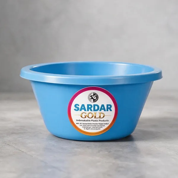 Blue_Plastic_Utility_Tub_For_Painting