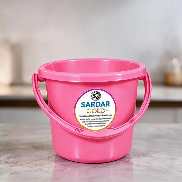 Pink_Plastic_Utility_Bucket_For_Household_Use