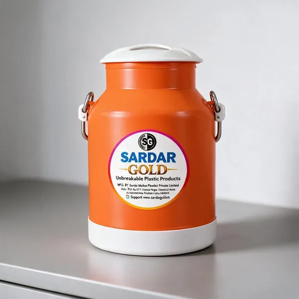 Orange_Plastic_Storage_Can_For_Household_Storage