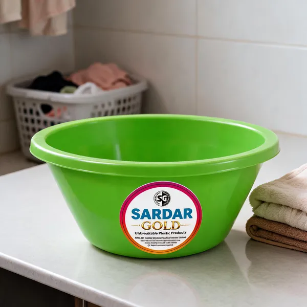 Green_Plastic_Mini_Tub_For_Household_Use