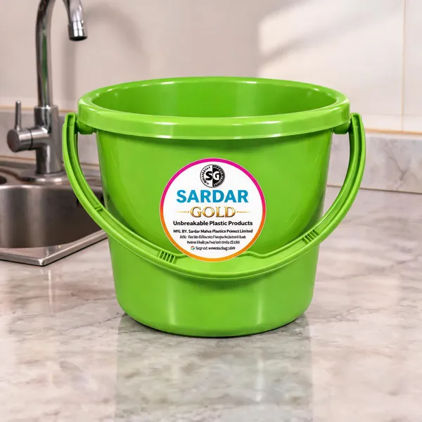 Green_Plastic_Bucket_For_Household_Use