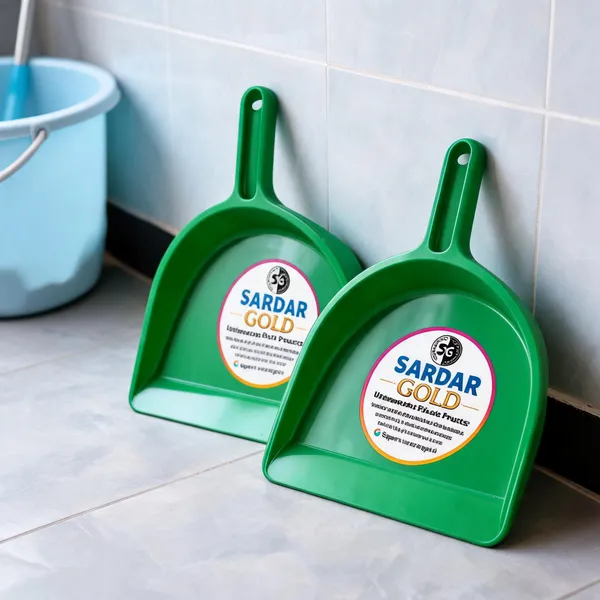 Green_Plastic_Dustpan_For_Cleaning