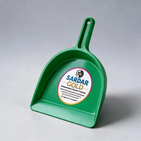Green_Plastic_Dustpan_For_Cleaning