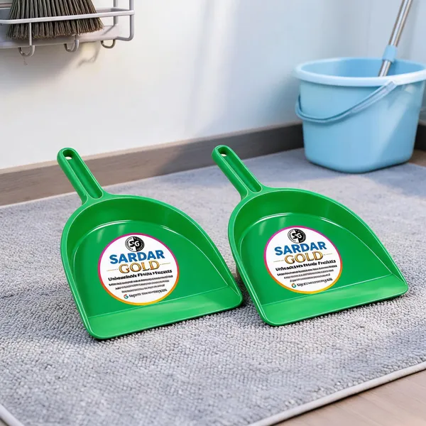 Green_Plastic_Dustpan_For_Cleaning