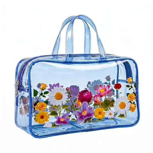 Blue_Transparent_Floral_Print_Cosmetic_Bag_for_Women