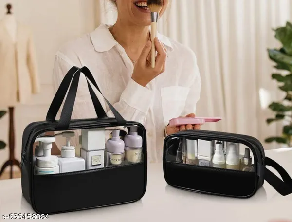Black_Fabric_Travel_3_Piece_Cosmetic_Bag_Set_for_Women
