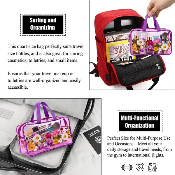 Pink_Transparent_Floral_Print_Cosmetic_Bag_for_Women