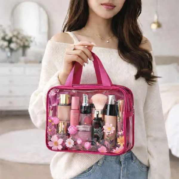 Pink_Transparent_Floral_Makeup_Bag_for_Women