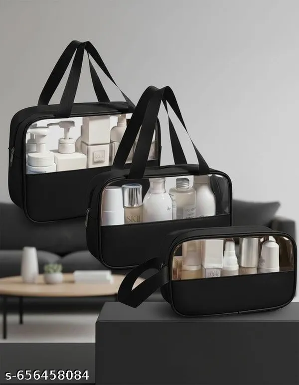 Black_Fabric_Travel_3_Piece_Cosmetic_Bag_Set_for_Women