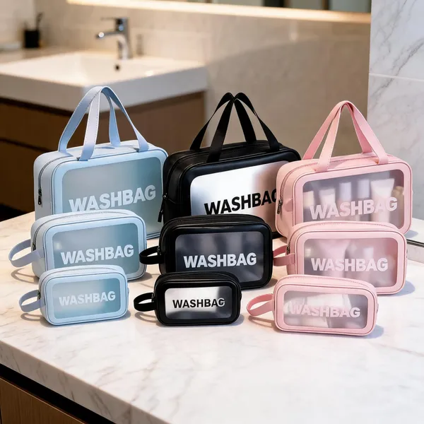Multicolor_Pvc_Travel_Wash_Bag_Set_For_Travellers_Pack_Of_9